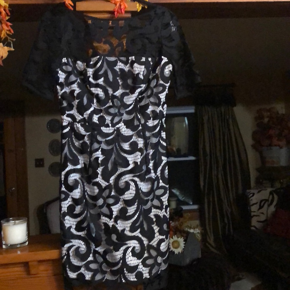 COPY - Milly black lace dress